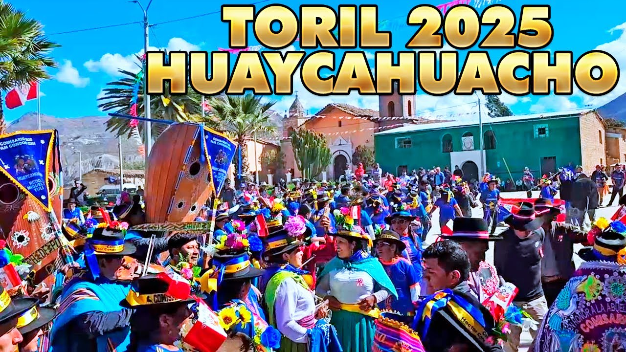 TORIL 2025 En Santa Ana de Huaycahuacho _ GRAN DESFILE POR 28 De Julio - Fam: CONDORI ESPINOZA🎻🎶
