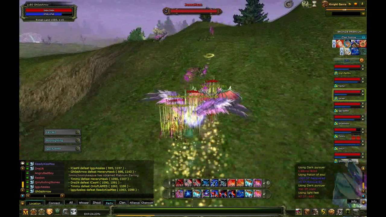 Knight Online - Olmypia -  Archer PK [ Part 1] [GhostArrow] [1080P] HD