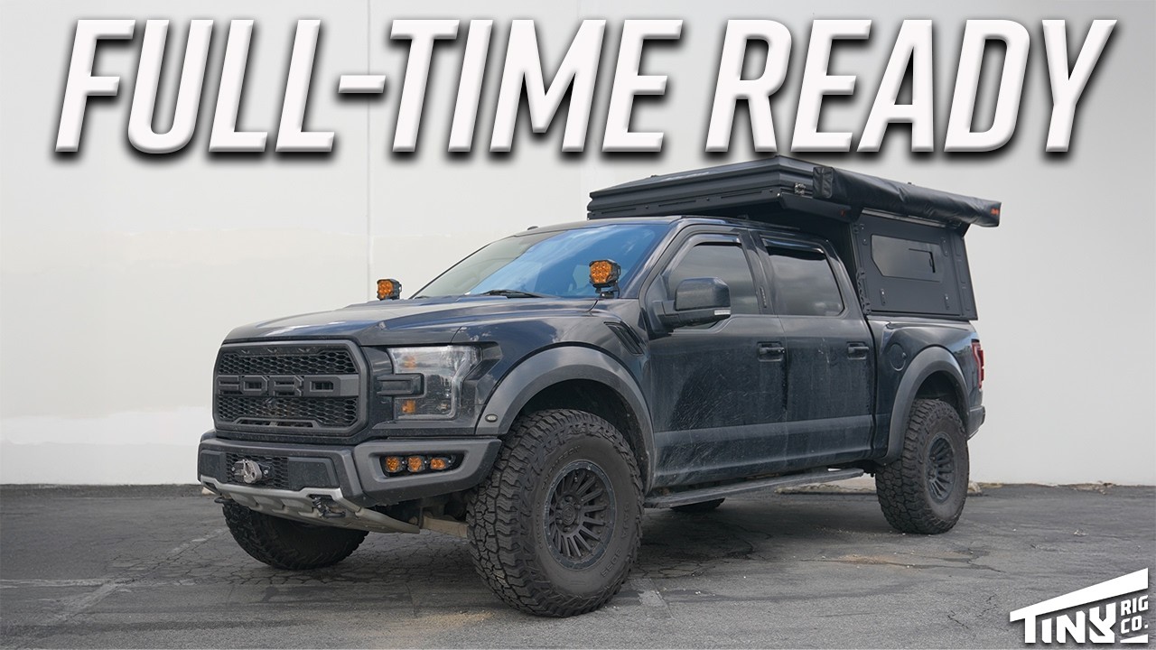 Создание внедорожника для постоянного проживания | Ford Raptor и Alu-Cab ModCAP
