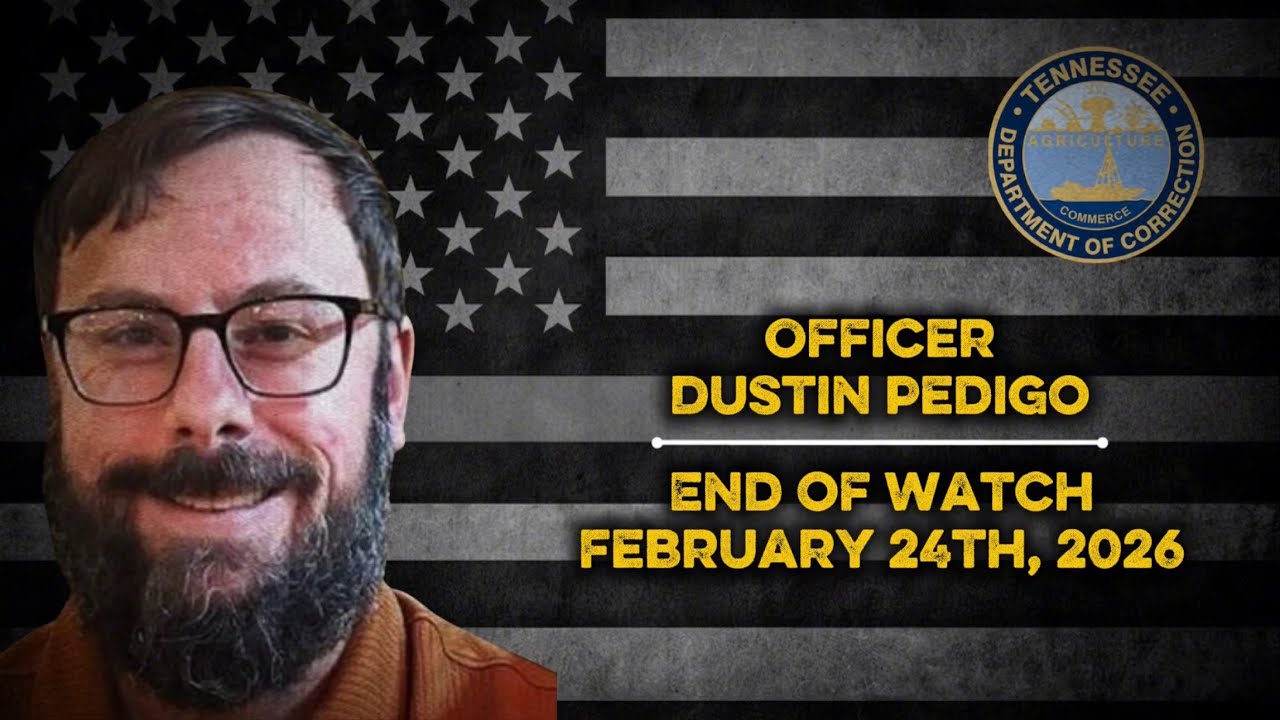Kindness Behind the Walls | Tribute to Correctional Officer Dustin Pedigo (EOW February 24, 2026)
