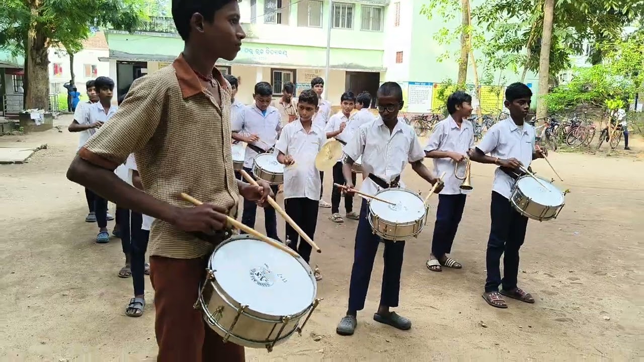 Band  Party practice 🥁🥁🪈🎷At B.D Govt.High School, jajpur