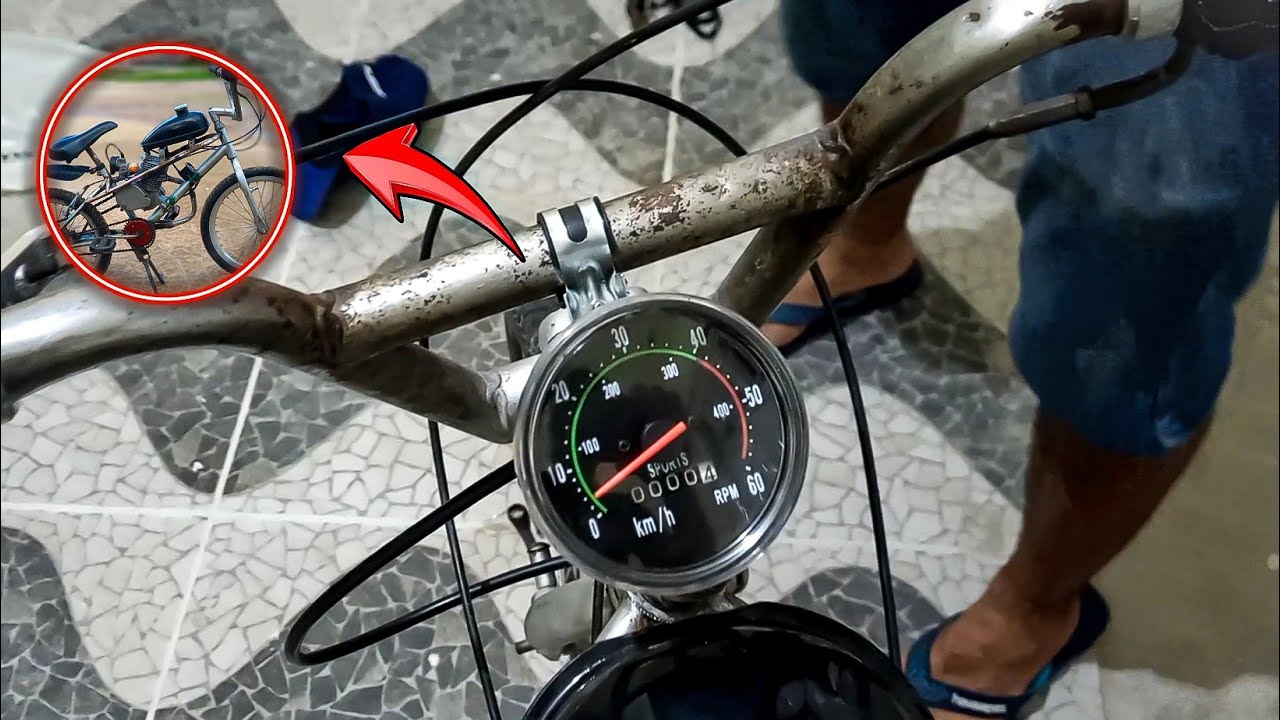 MOTORIZADA aro 20 com  velocimetro analogico
