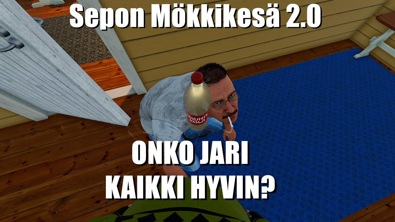 KALSARI-JARI KLONKKUILEE! | Finnish Cottage Simulator #25