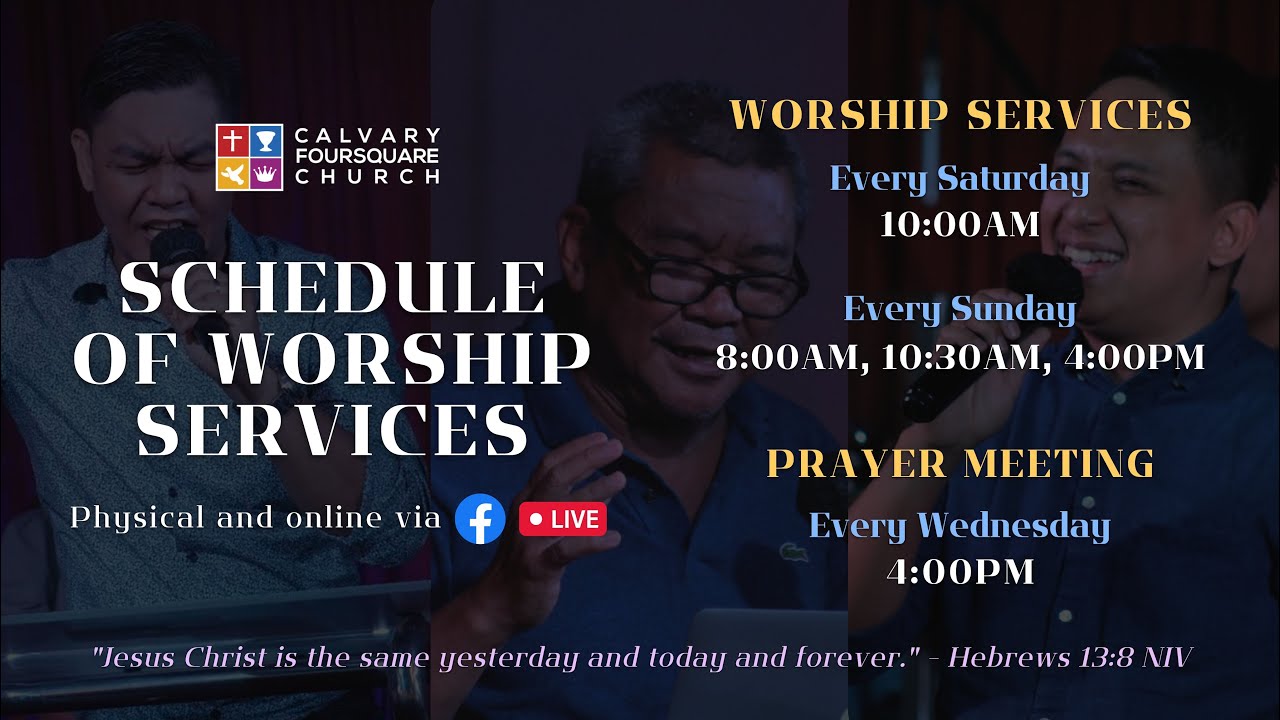 FIRST WORSHIP SERVICE (8:00 AM) | FEB 15, 2026 |