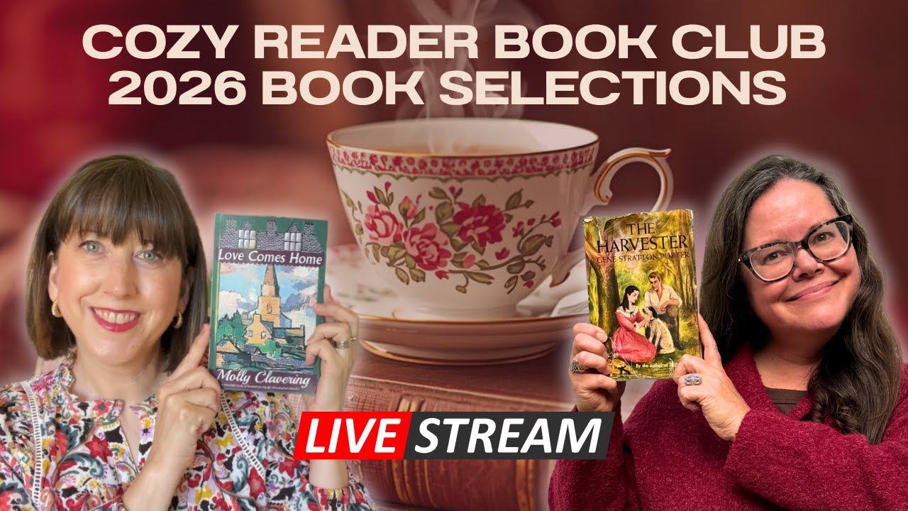Cozy Reader Book Club 2026 Book Selections