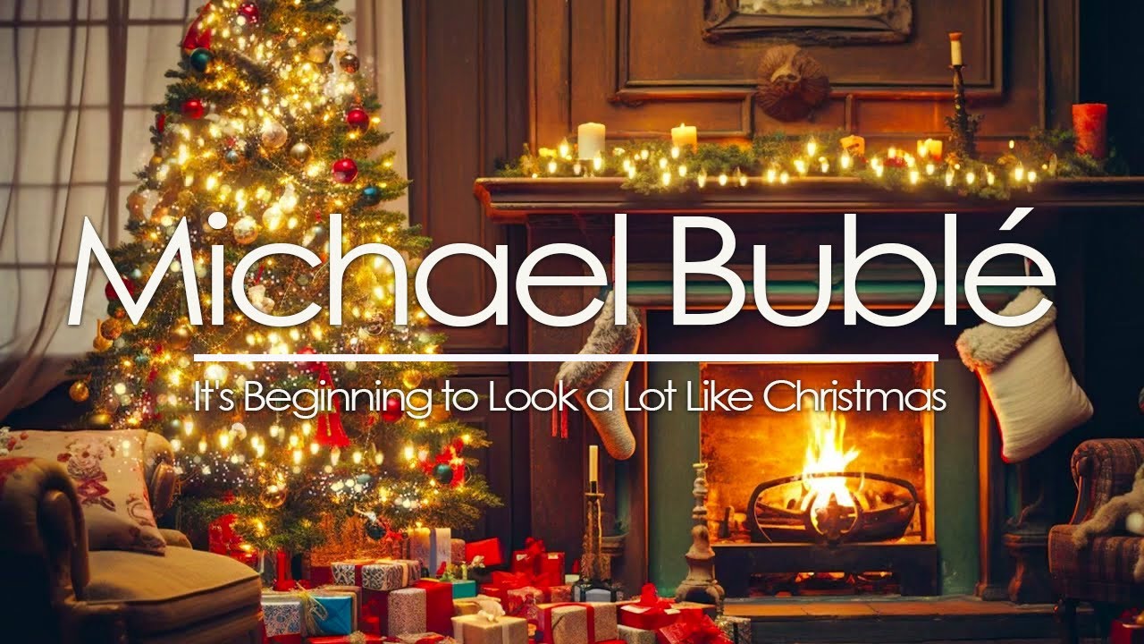Michael Bubl&eacute; The best Christmas songs ever by Michael Bubl&eacute; by the fire 🎄🔥 Michael Bubl&eacute; full Album