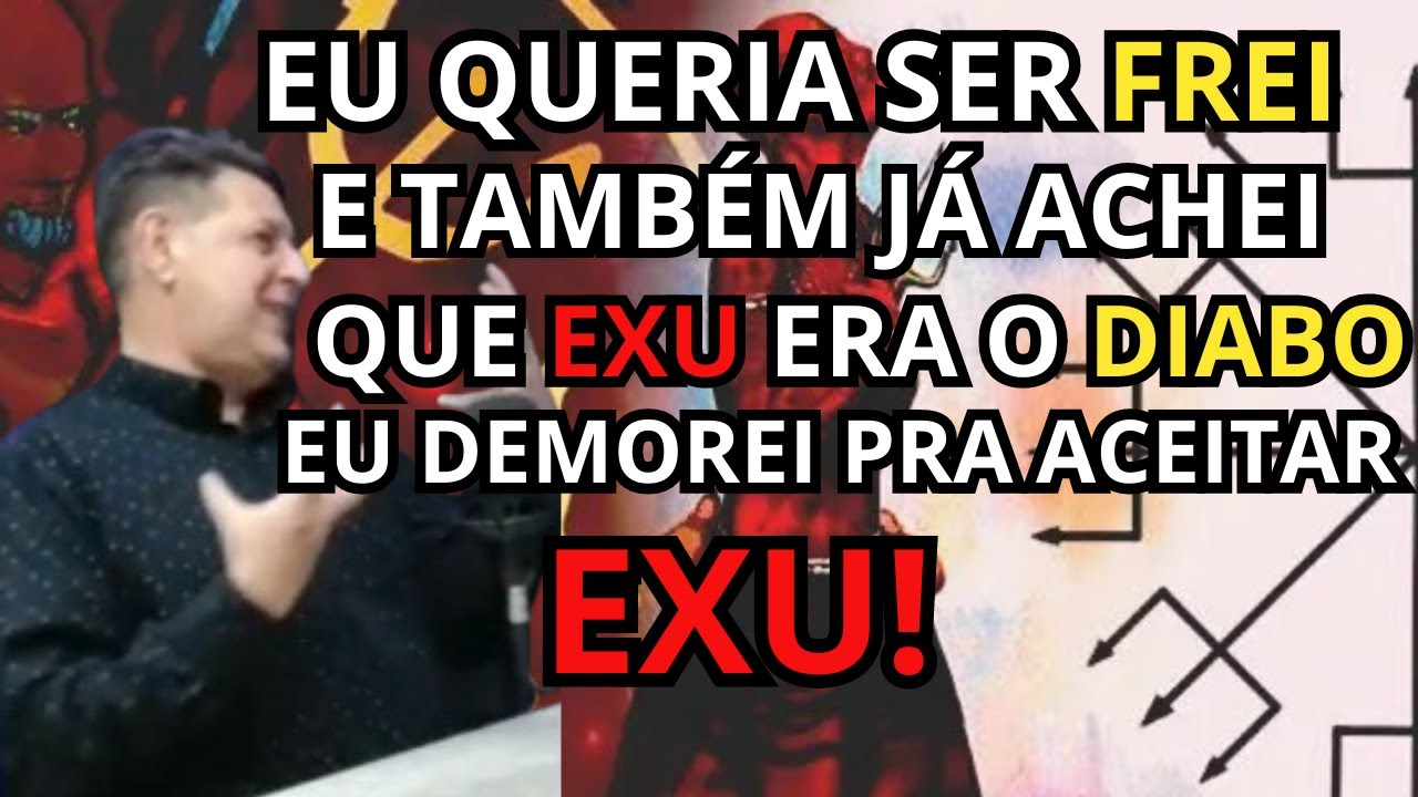 POR QU&Ecirc; &Eacute; T&Atilde;O DIF&Iacute;CIL ACEITAR EXU ?  M&aacute;rcio Kain - Umband'Boa - Cortes