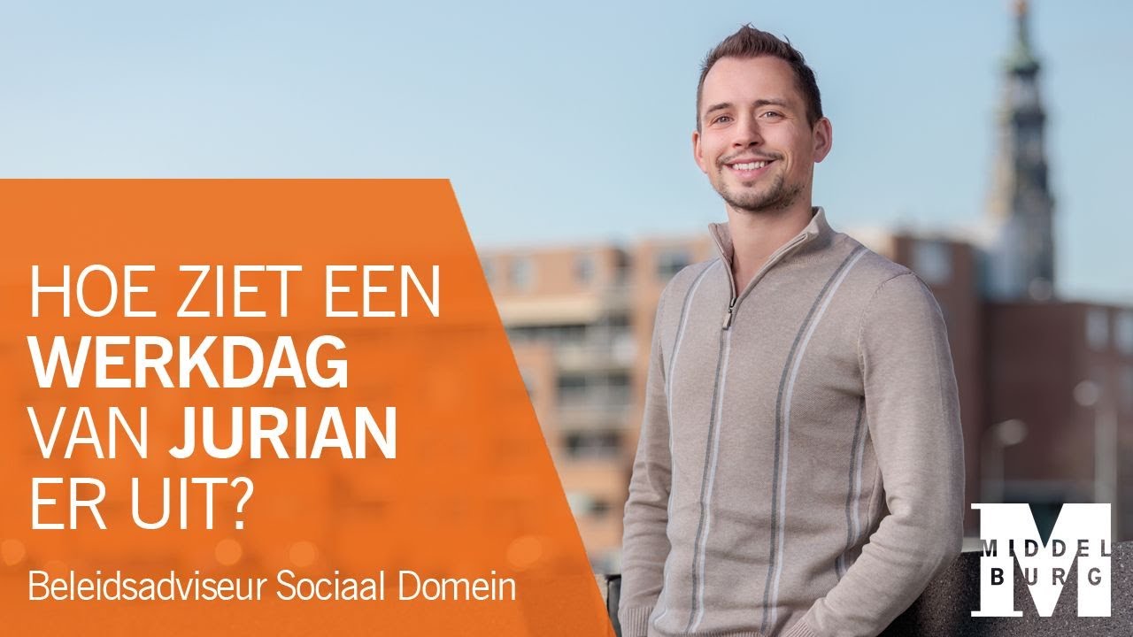 Jurian beleidsadviseur sociaal domein gemeente Middelburg