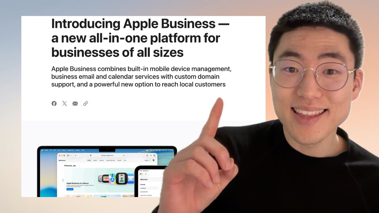 Представляем Apple Business &mdash; новую универсальную платформу для предприятий любого размера.