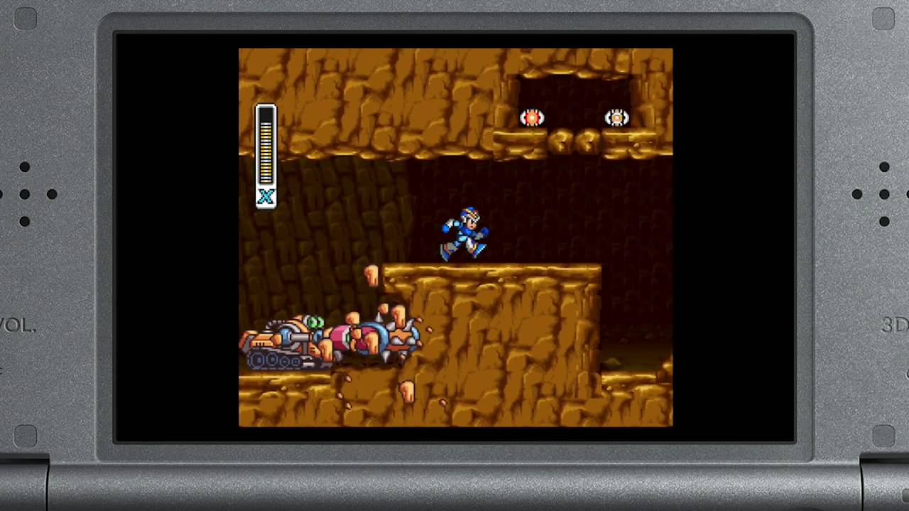 Mega Man X New 3DS Virtual Console trailer