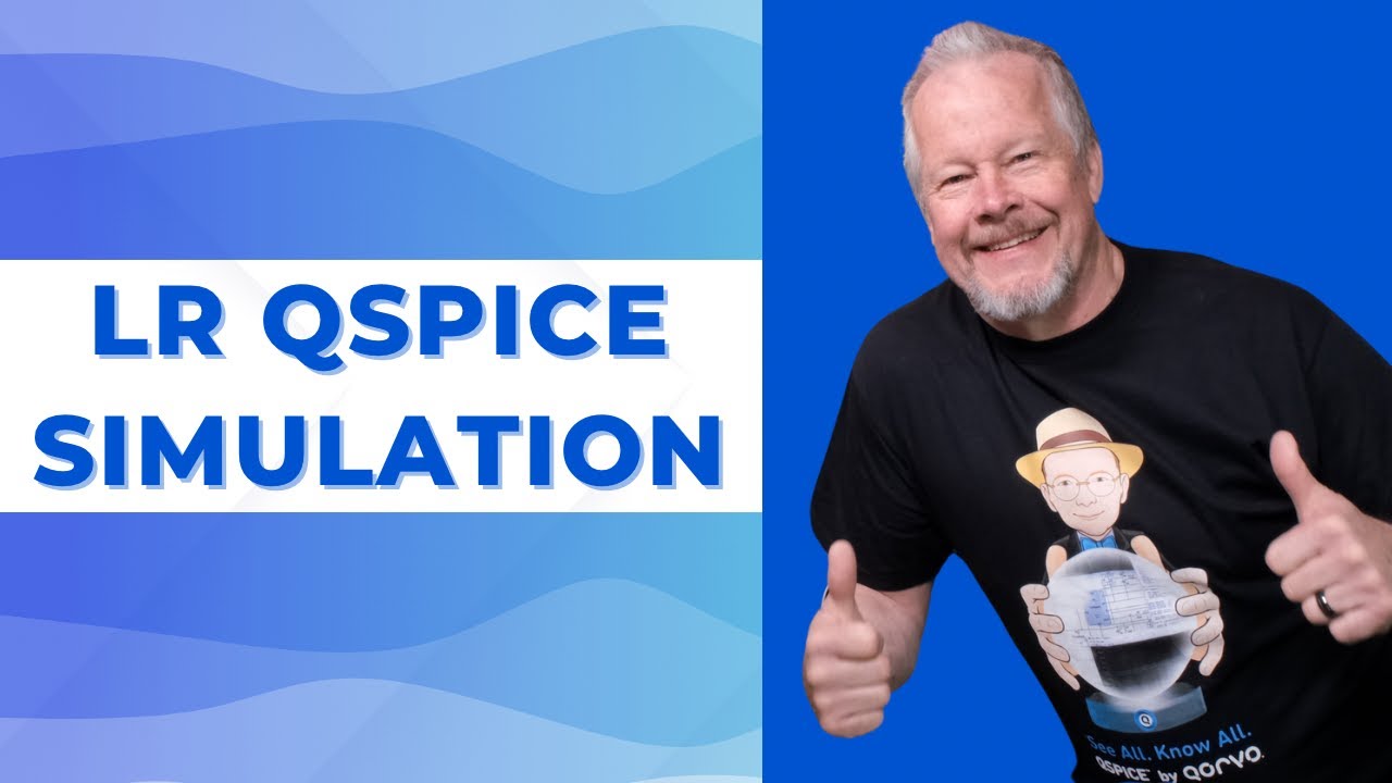 LR Circuit Simulation in QSPICE #qorvo #ltspice #spicesimulation #freesimulation #mikeengelhardt