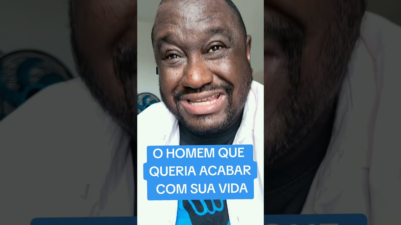 O HOMEM QUE QUERIA ACABAR COM SUA VIDA🚨