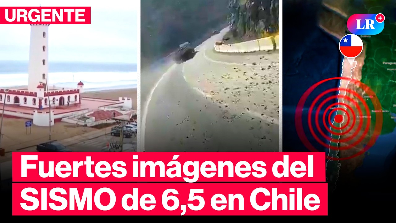 🔴FUERTE SISMO de 6,5 que REMECIÓ el norte de CHILE | #LR