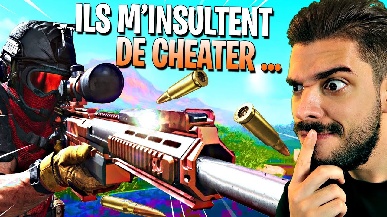 ILS M'INSULTENT DE CHEATER SUR WARZONE -LE MEILLEUR SNIPER POUR TOP 1 ?(Modern warfare battleroyale)
