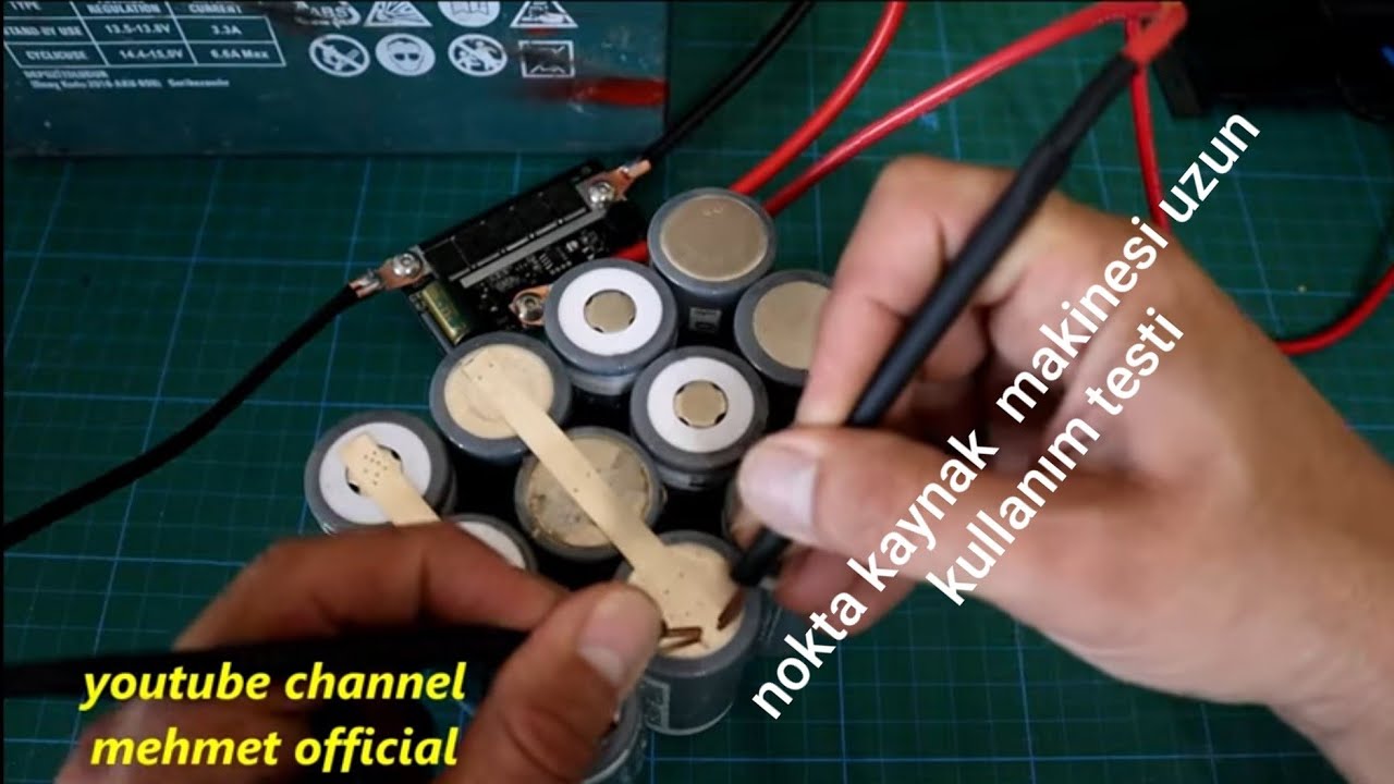 12V AKÜ İLE ÇALIŞAN NOKTA KAYNAK MAKİNESİ UZUN KULLANIM TESTİ