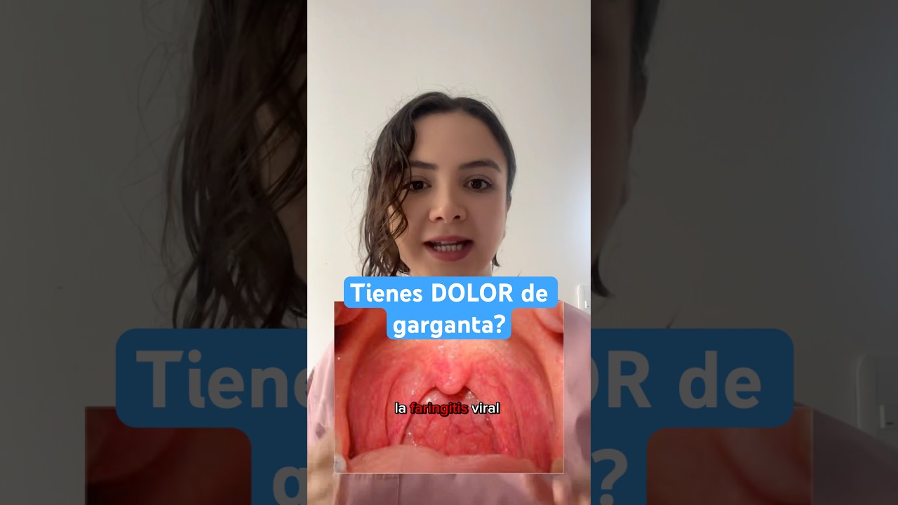 Has tenido dolor de garganta &uacute;ltimamente?🩵✨ #dramishellalegria #medicina #dolor #garganta #shorts
