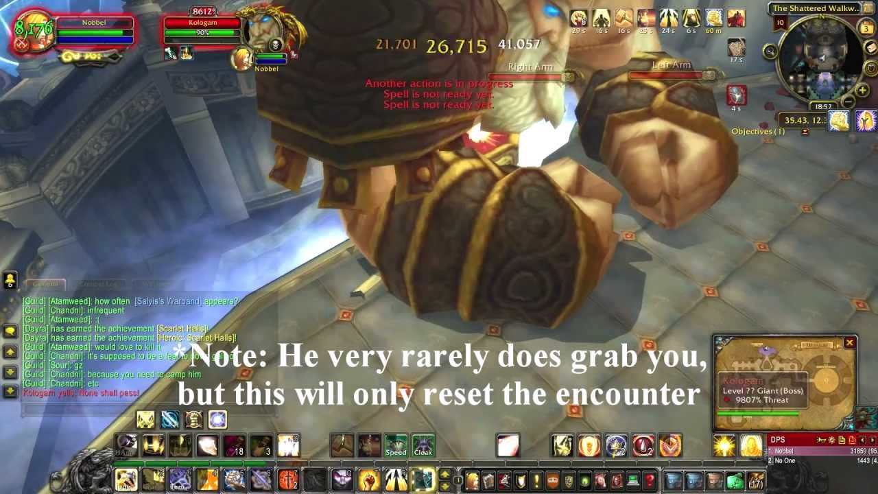 How to: Solo Kologarn MoP