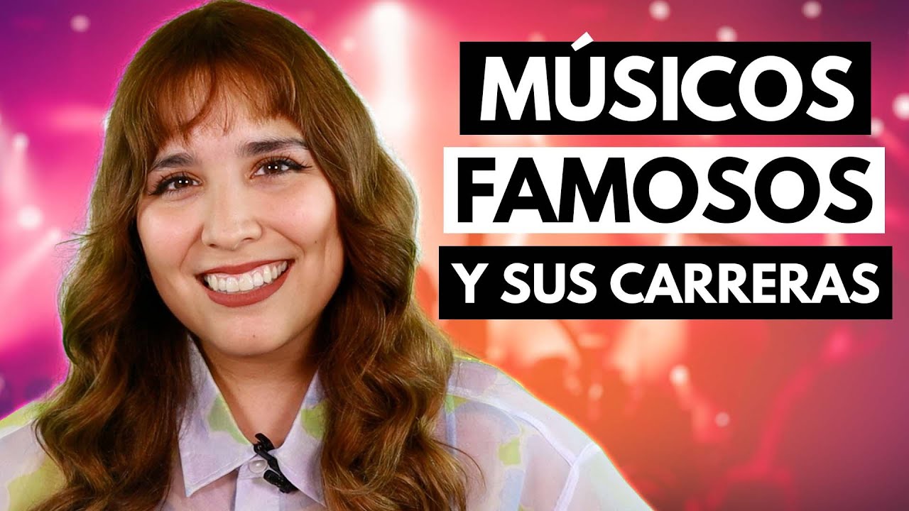 Músicos famosos y sus carreras 🎼🎓