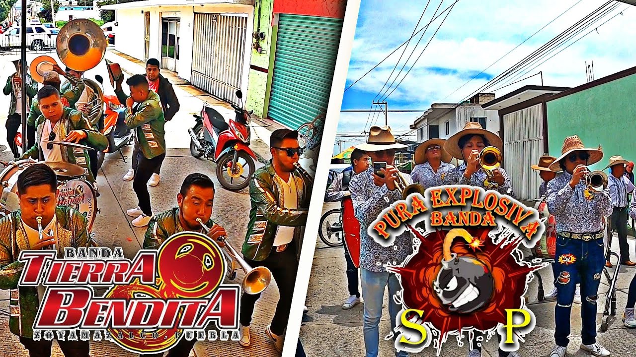 BANDA TIERRA BENDITA VS. PURA EXPLOSIVA BANDA SP | HUEJOTZINGO PUEBLA 2023