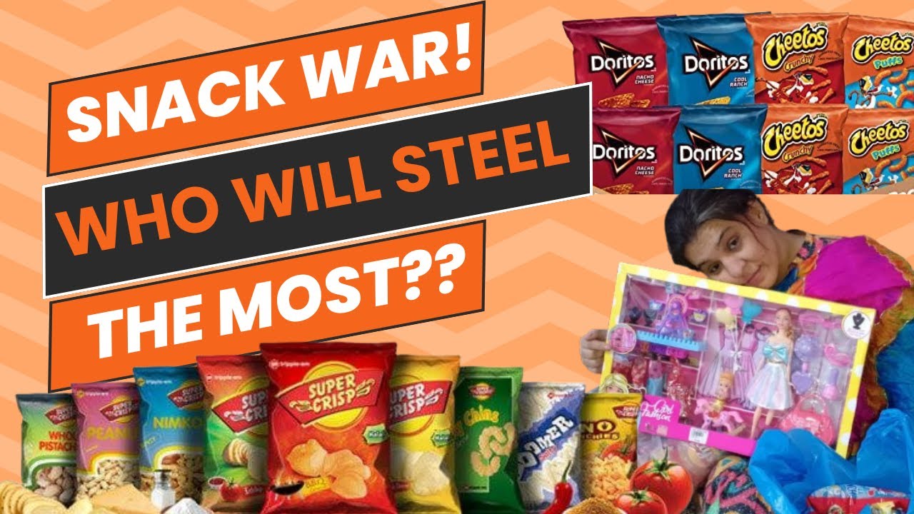Snack War: Niece vs. Me – The Hilarious Battle for Snack Supremacy! 🍬🎯🍿🤣