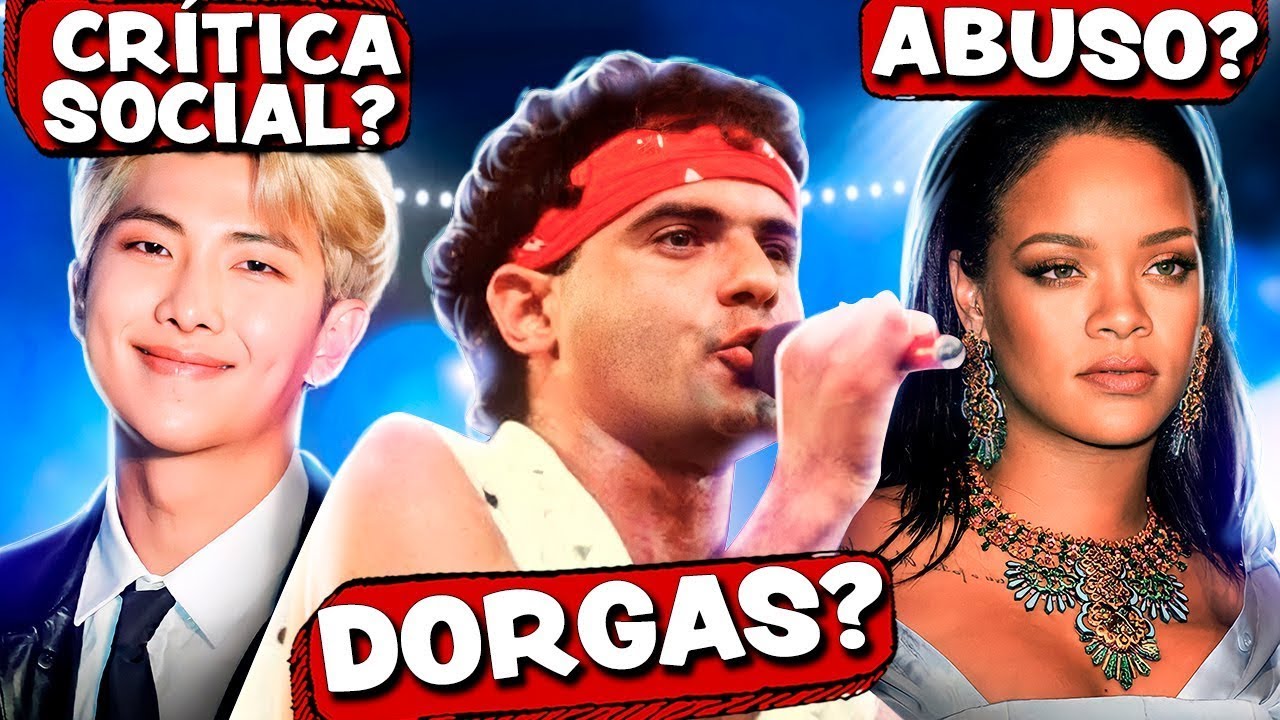 8 MÚSICAS que NÃO SÃO O QUE PARECEM!
