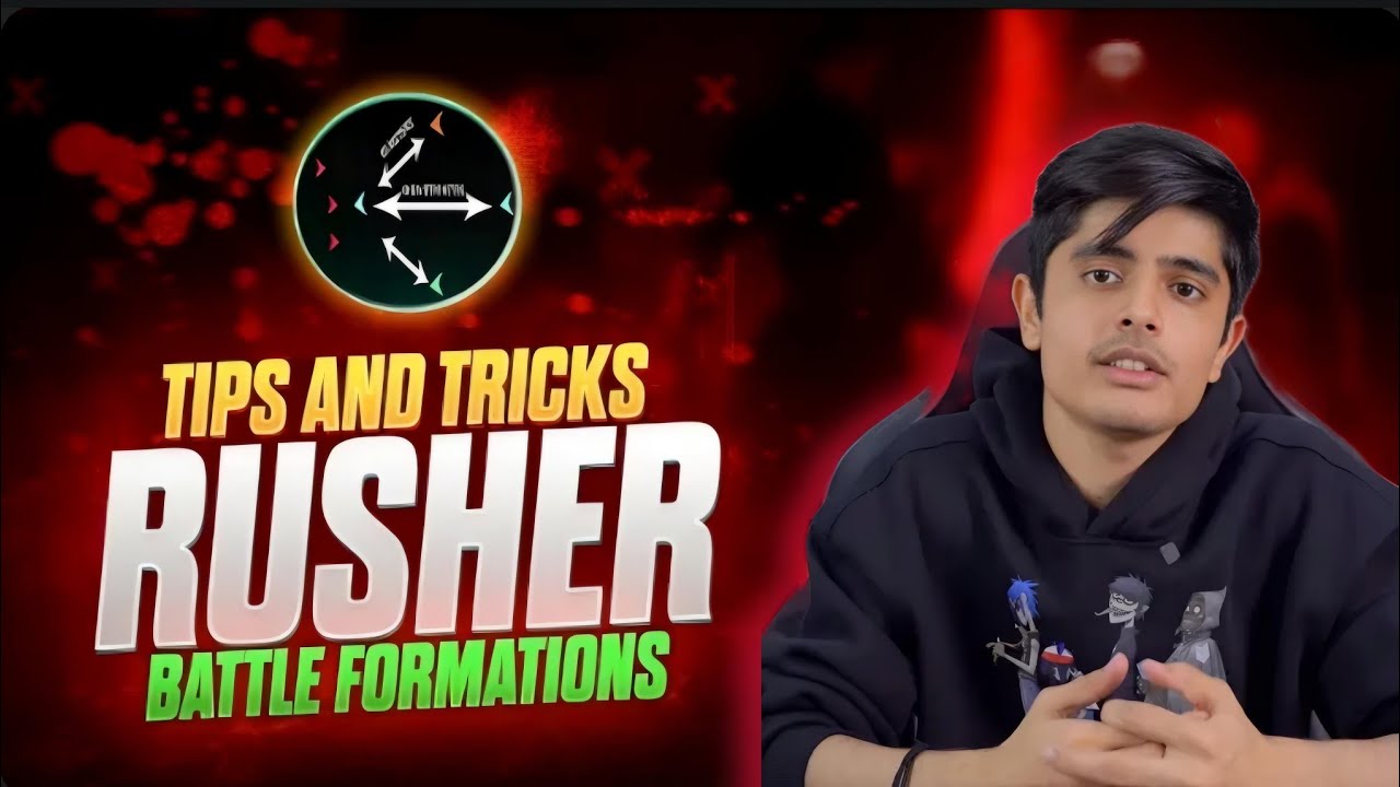 Best Rusher Tips and Tricks | Battle Formations | Supporter role & Mindset ft. @vanisher0849