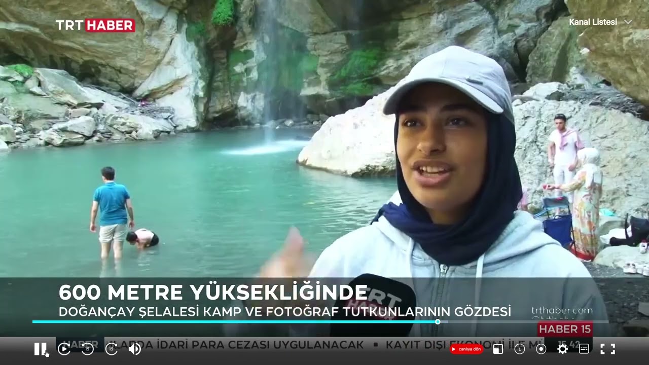 Sakarya Doğançay Şelalesi büyülüyor