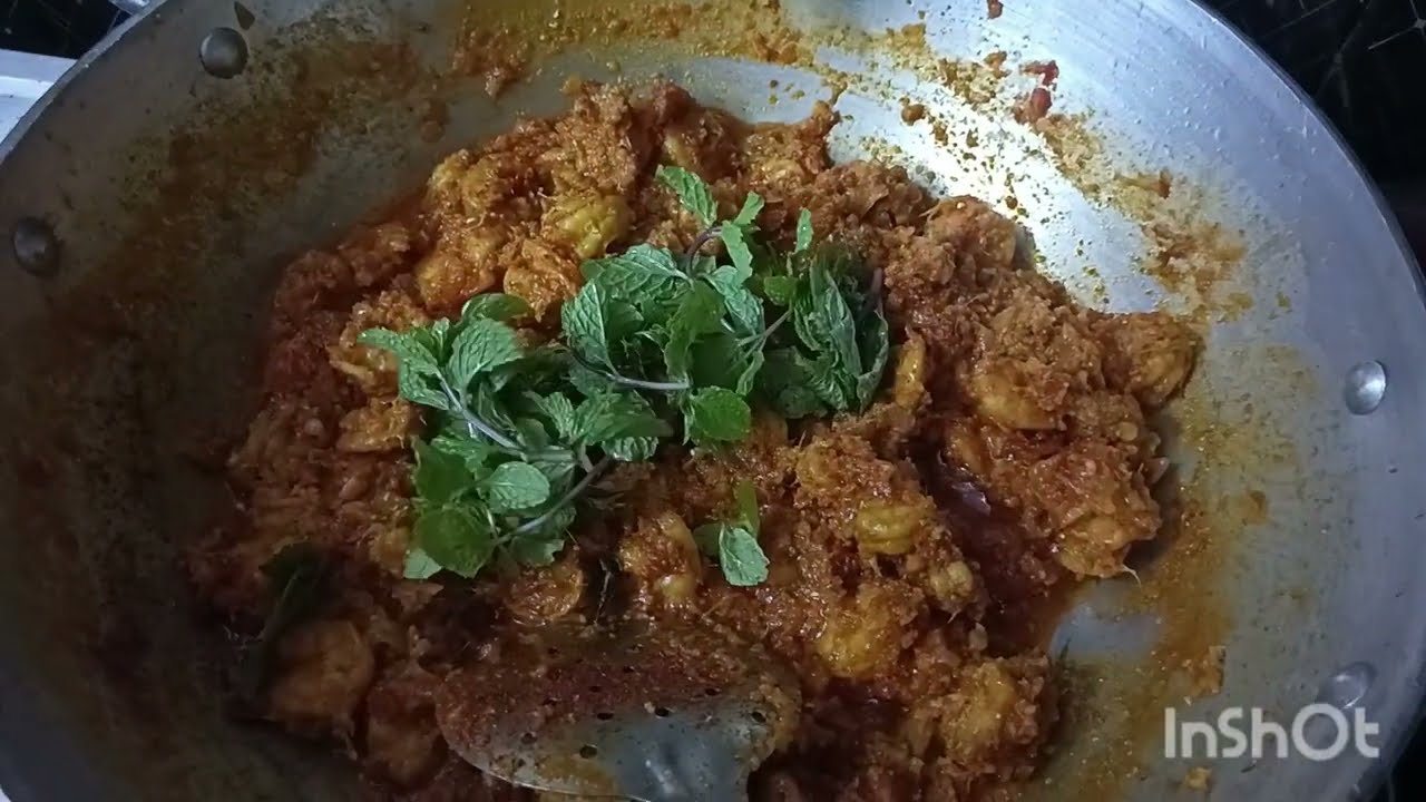 Royyala curry #prawns fry#food #tasty #delicious #