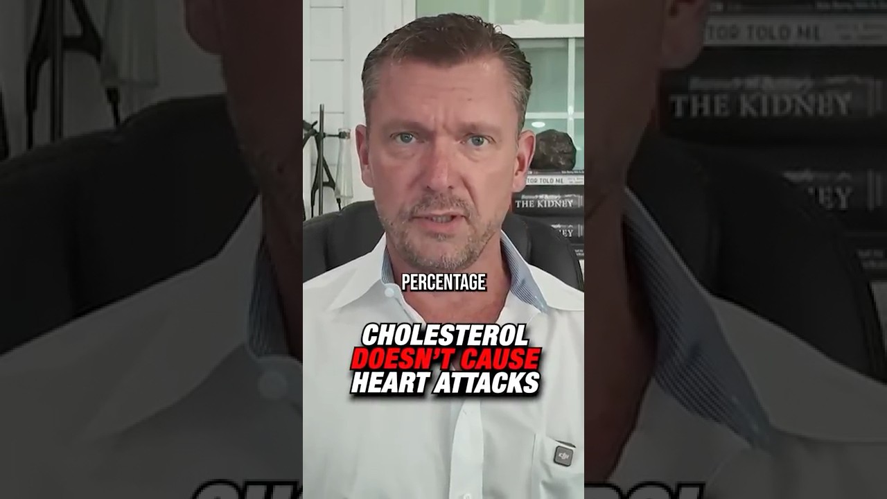 Cholesterol DOESN'T CAUSE Heart Attacks!