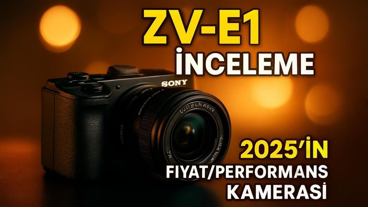 Sony ZV-E1 Mükemmel Vlog Kamerası ! En hafif Full Frame #zve1 #sonyalpha