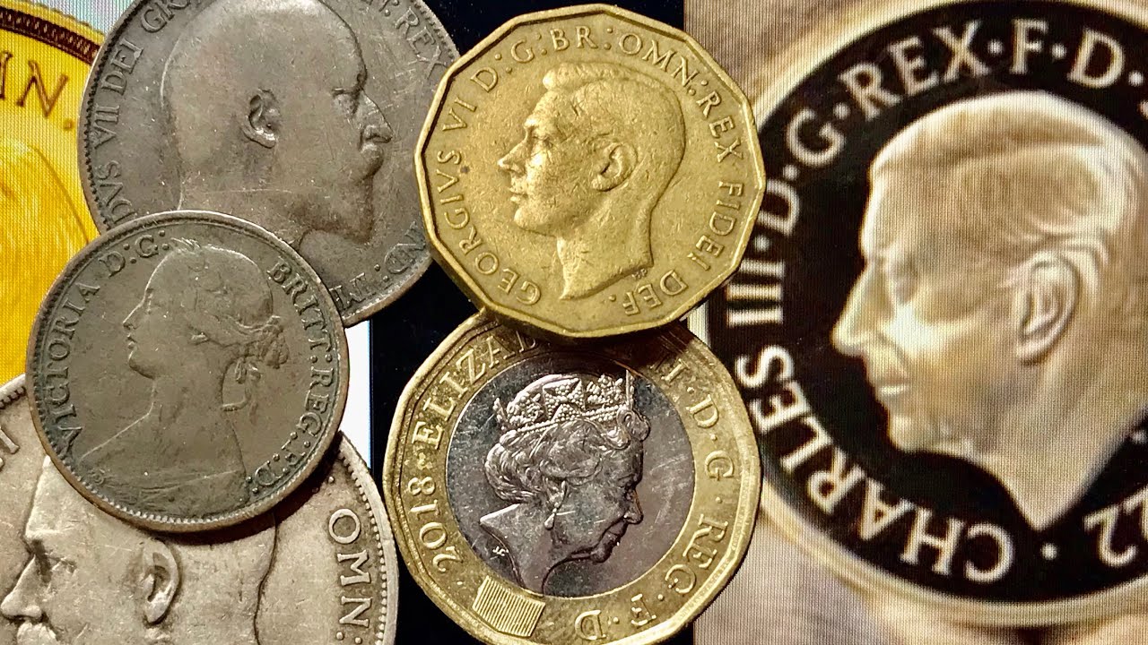 UK Coins - Queens and Kings Since 1837 - Great Britain - Charles III UK Coin Design - United Kingdom