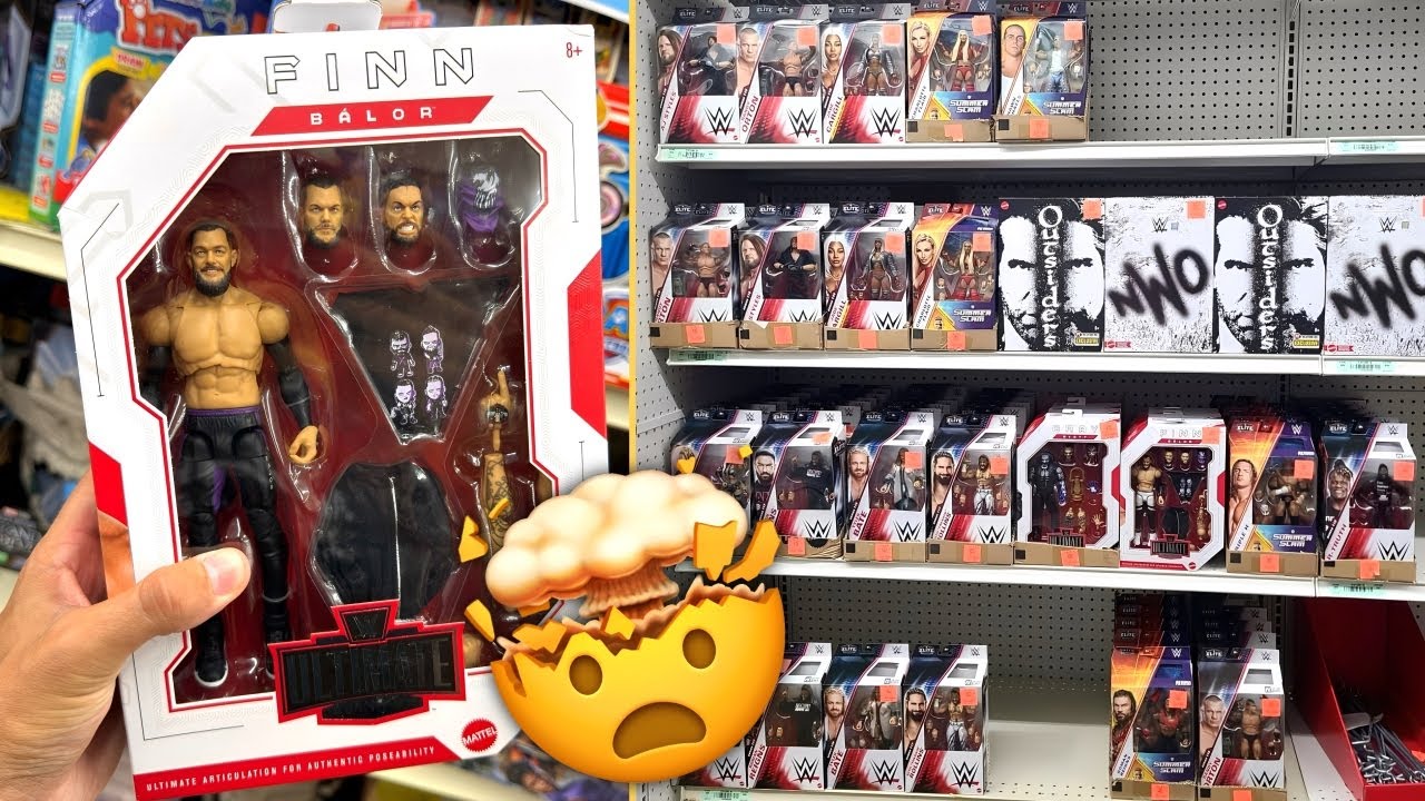 INSANE Finds On WWE Toy Hunt At Ollies!