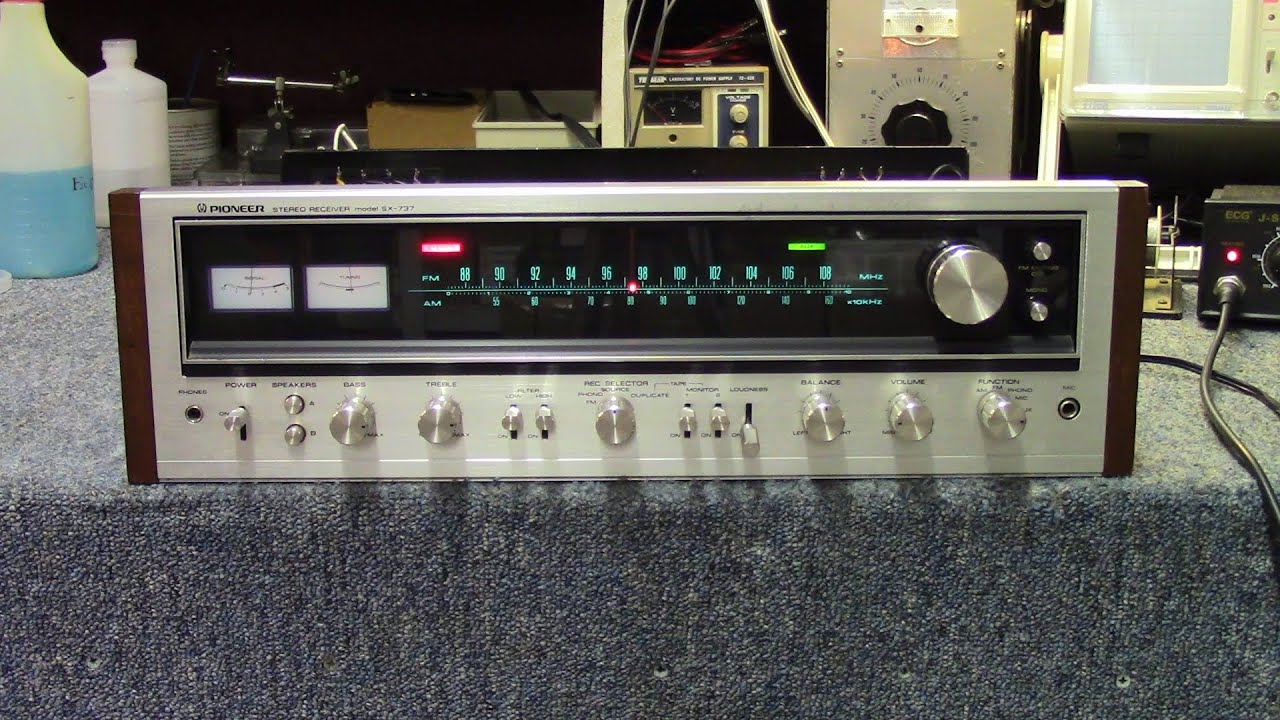 Pioneer SX-737 Receiver - eval & repair