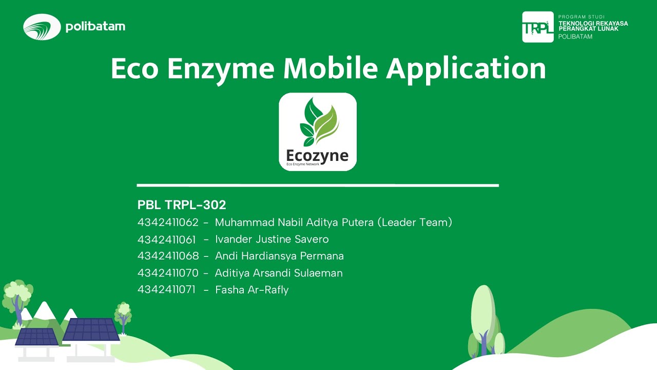 FINAL PBL APLIKASI MOBILE ECO ENZIM (ECOZYNE), PBL TRPL 302