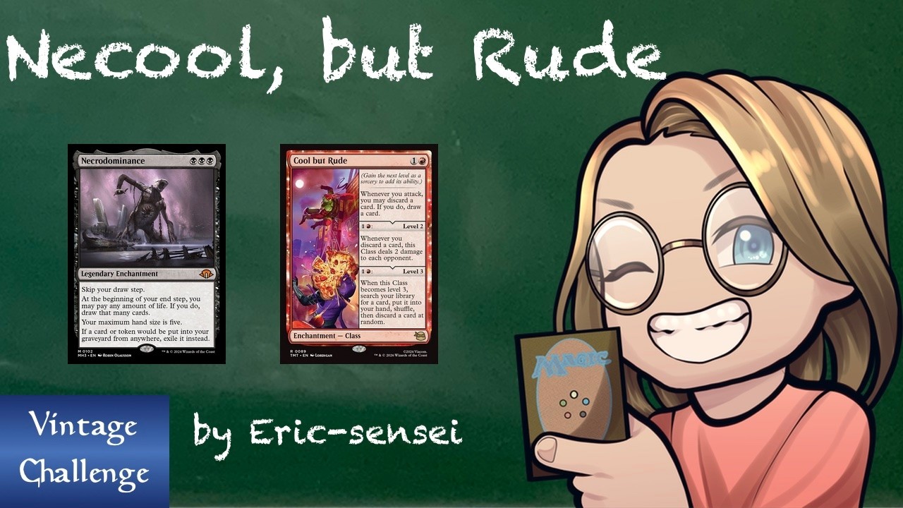 Vintage League with Cool, but Rude, Necrodominance, and more!