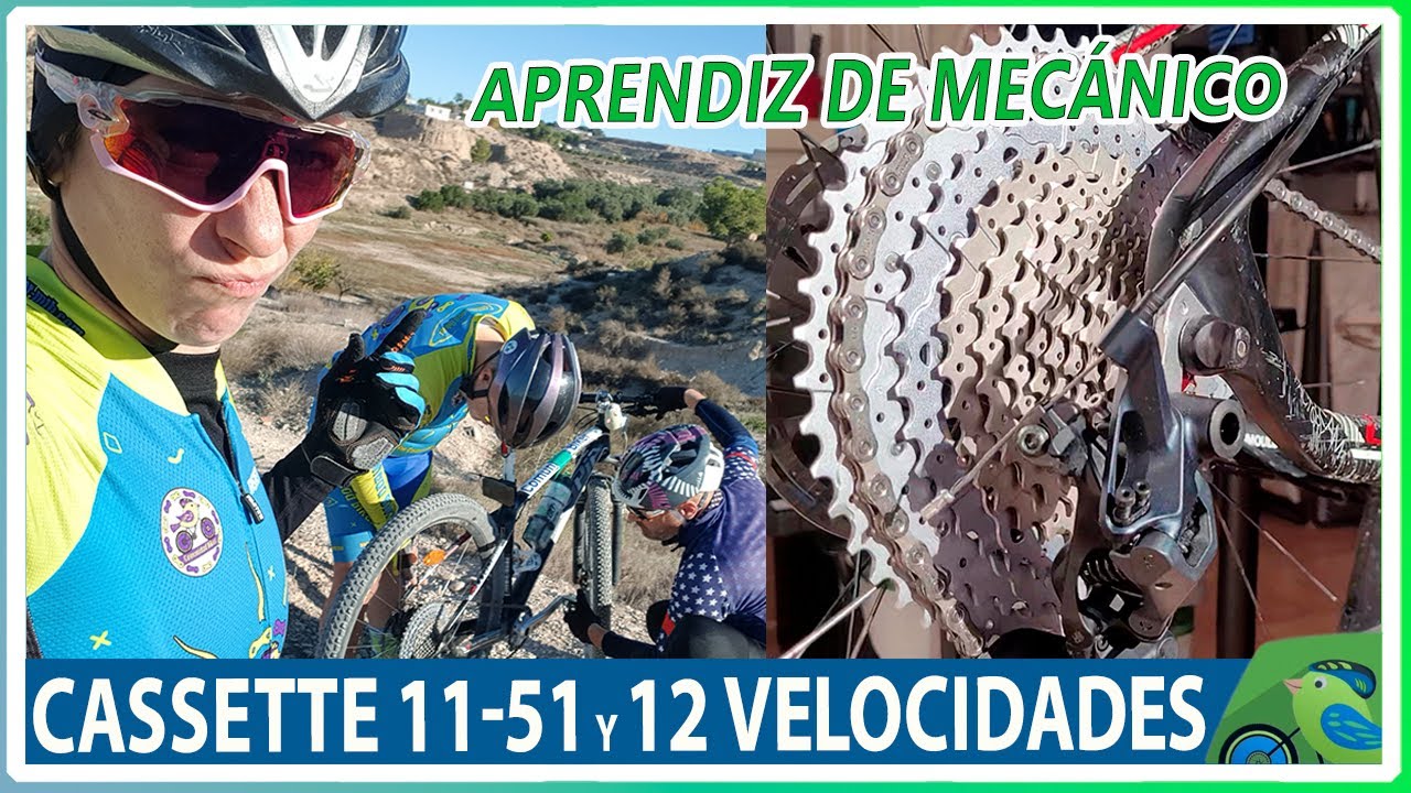 Cambio transmisión de 11-46 11 velocidades a 11-51 12 velocidades