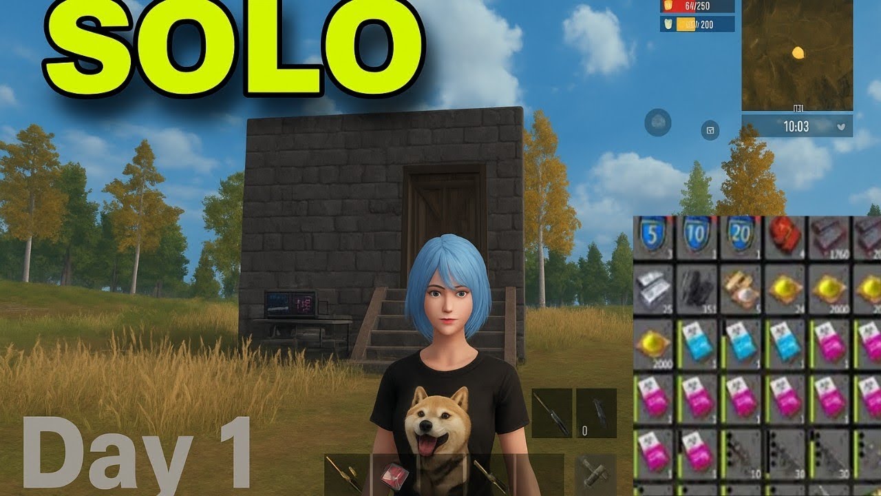 Solo Jump Server Gameplay 🔥 | Last Island of Survival Lite