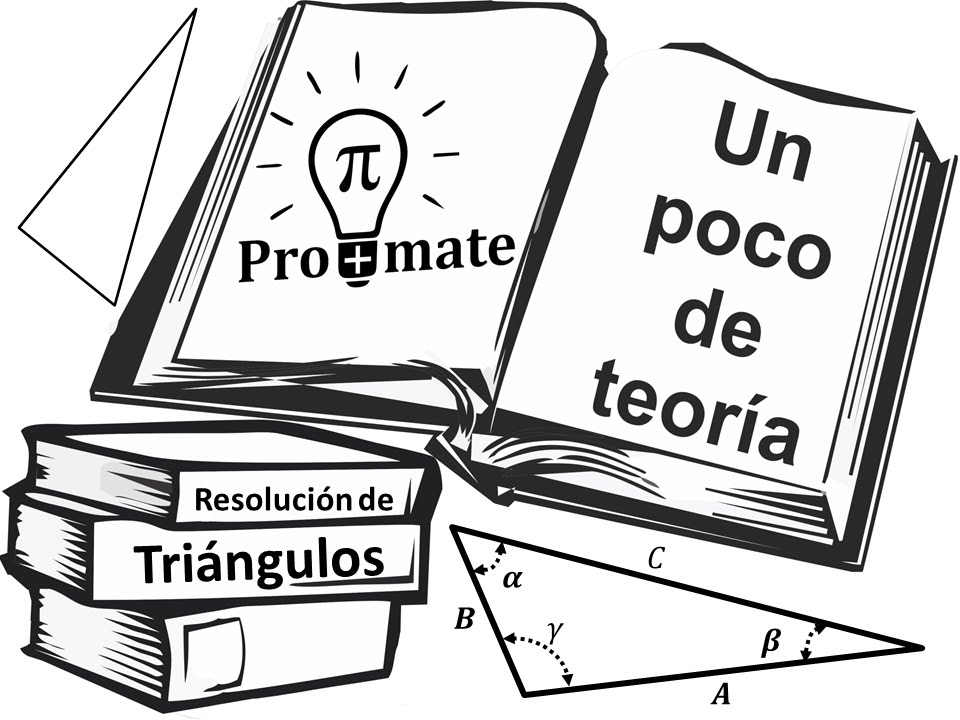 Un poco de teor&iacute;a: Resoluci&oacute;n de tri&aacute;ngulos