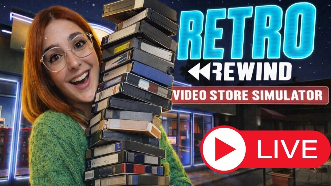 👉 He abierto un videoclub… y no estoy preparada 📼😭 | Retro Rewind - Video Store Simulator