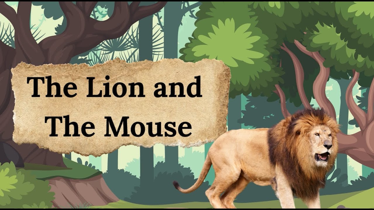 The Lion and the Mouse | Reading practice-11| English for beginners& Advance| ESL| Moral story