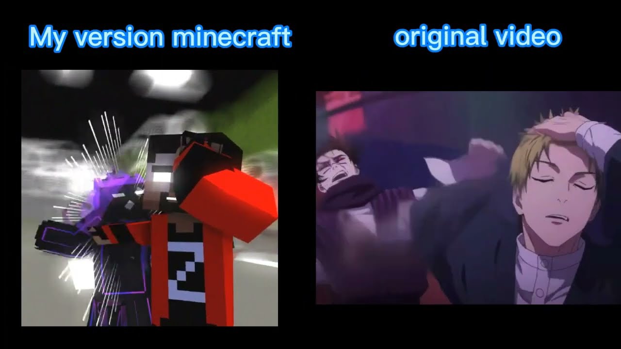 result template original video, and version minecraft ,& Naoya Hair scene meme animation 