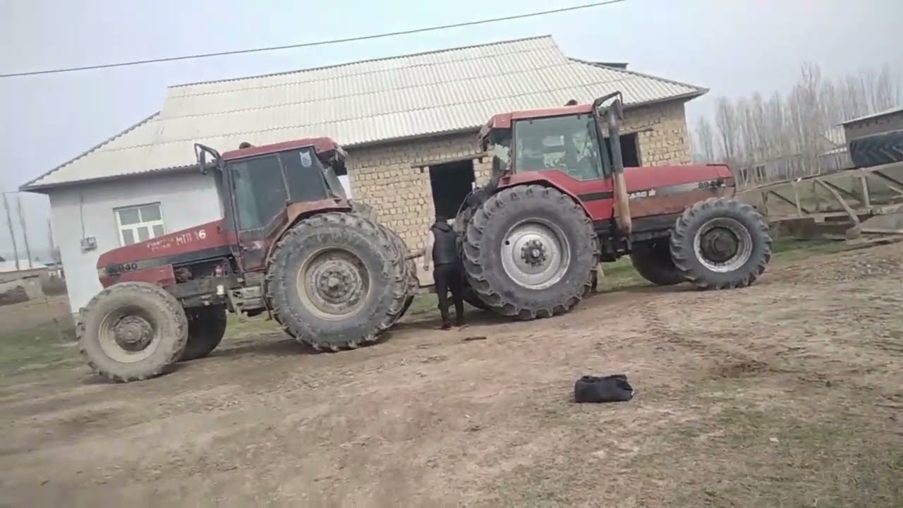 Битва тракторов CASE IH 8940 без полного привода. Магнум сила 💪