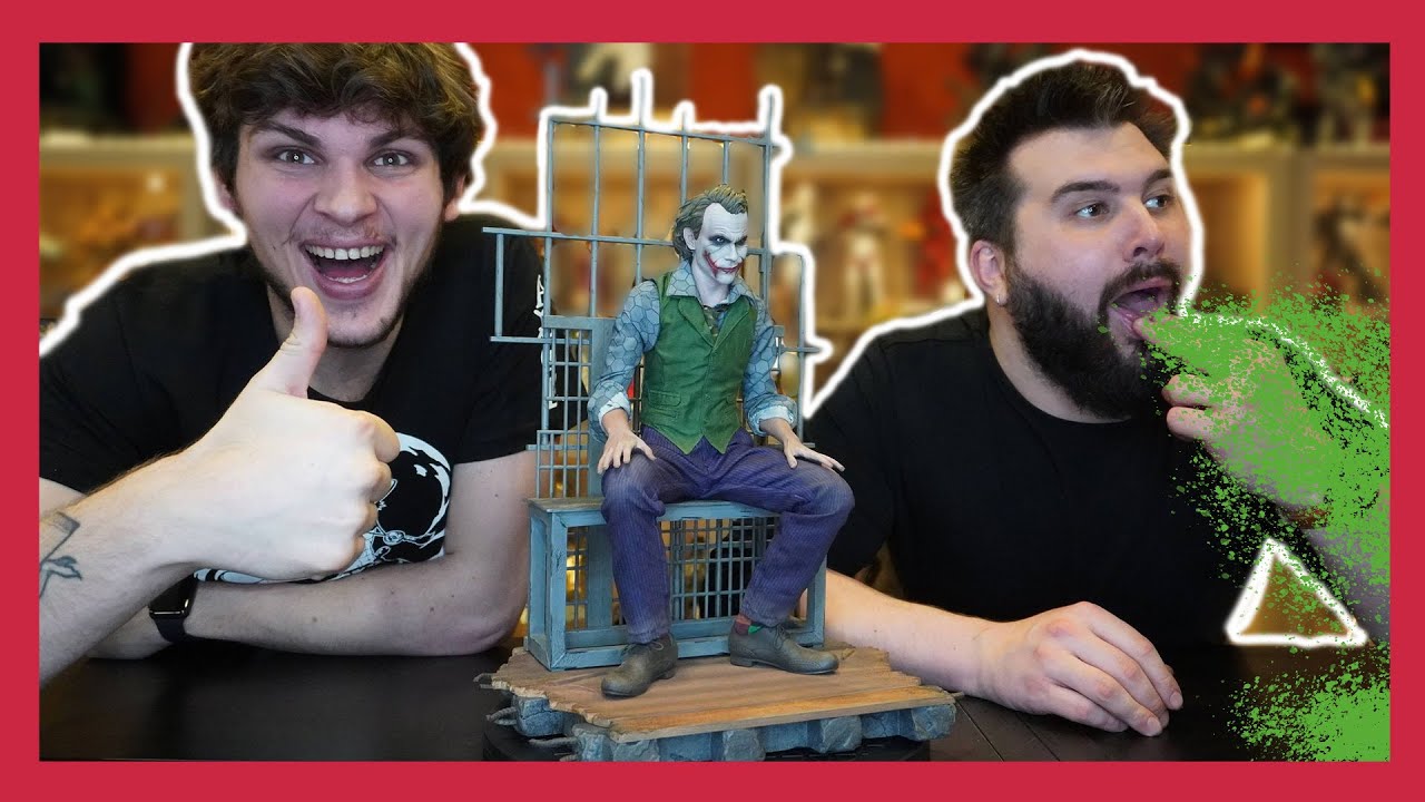 The Dark Knight JOKER 1/4 par Sideshow Collectibles ! On rigole, on crie et surtout on pleure...