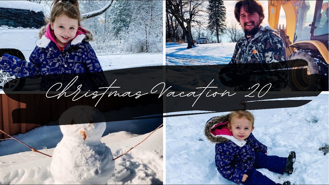 Christmas Vacation &lsquo;20 | Jessica Shipley #familyvlogger #snowday #farmlife