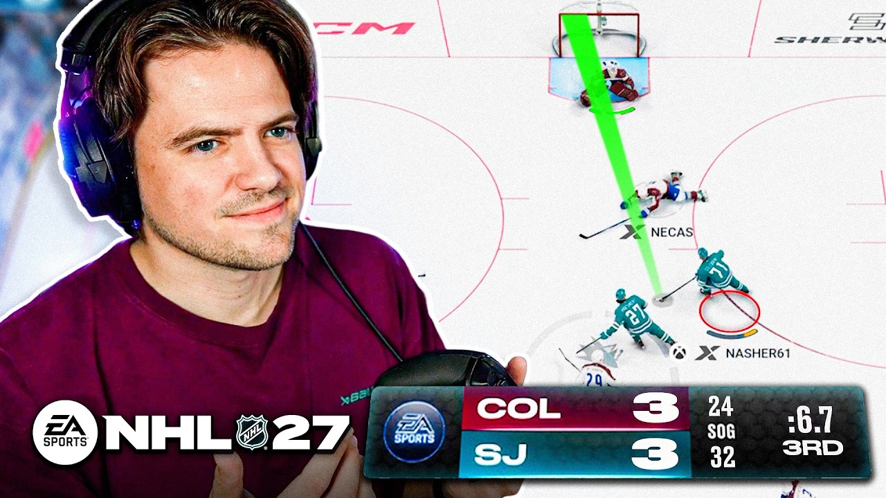 ВСЕ НЕНАВИДЯТ NHL 27... НЕУЖЕЛИ ВСЁ ТАК ПЛОХО? *ПОЛНЫЙ НЕОБРЕЗАННЫЙ ГЕЙМПЛЕЙ*
