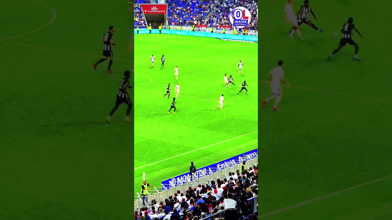 Olympique Lyonnais' multi-move combination. A tough encounter. #ol #ligue1 #olympiquelyon #football