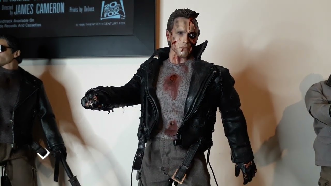 Present Toys sp80 comparison to other hot toys and kit bashed terminators