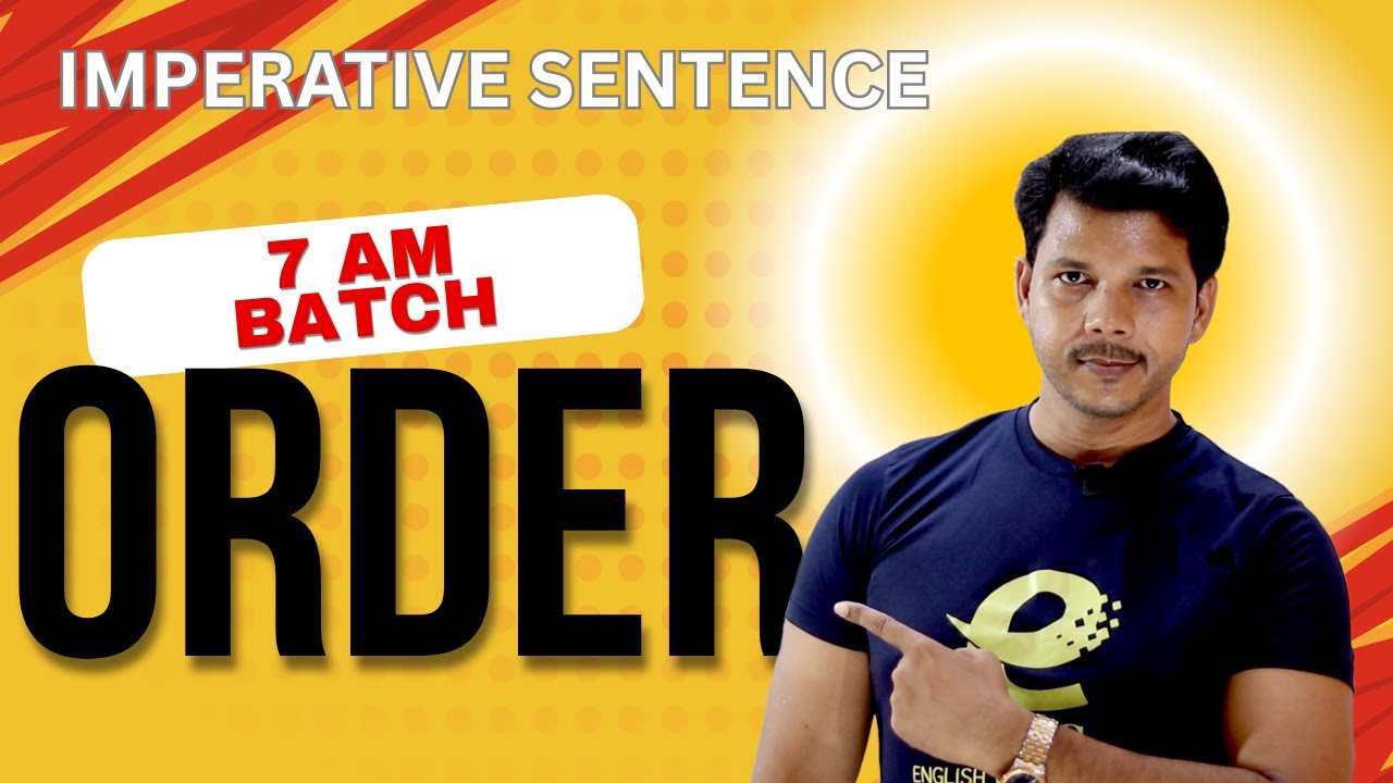 IMPERATIVE SENTENCE || इतनी बारीकियां कहीं नहीं मिलेंगी।