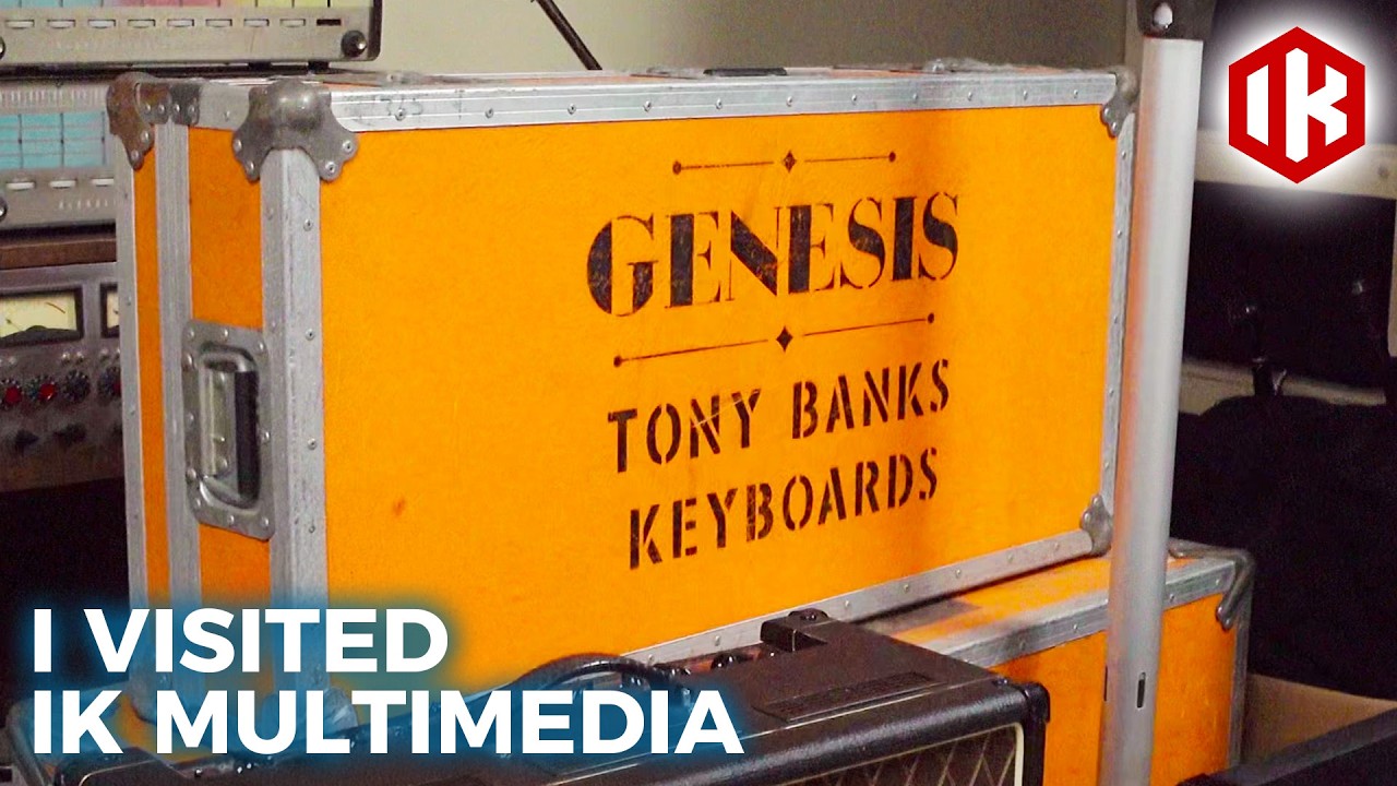 Visiting IK Multimedia USA - Genesis / Tony Banks Original Keyboards, ToneX & More