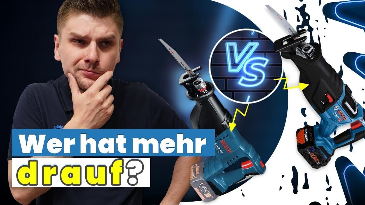 GSA 18V-28, GSA 18V-32 oder die GSA 18V-LI? Welche Bosch Akku-SÄBELSÄGE ist die BESTE? || ToolGroup